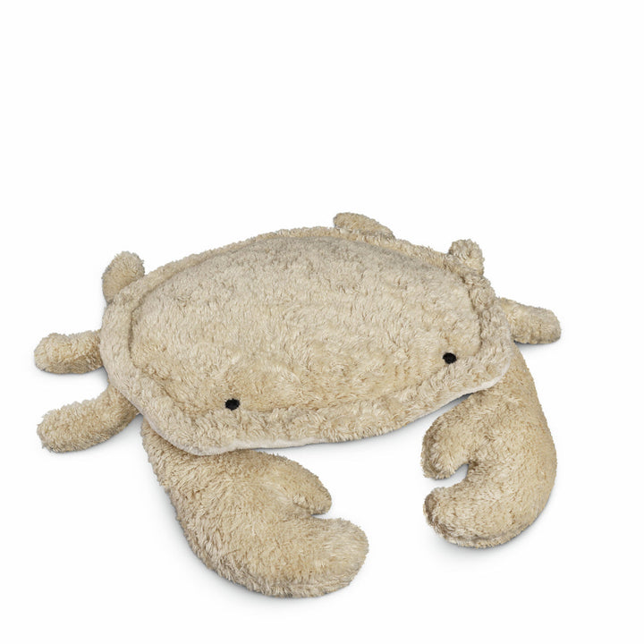 cuddly linen crab with warming inlet