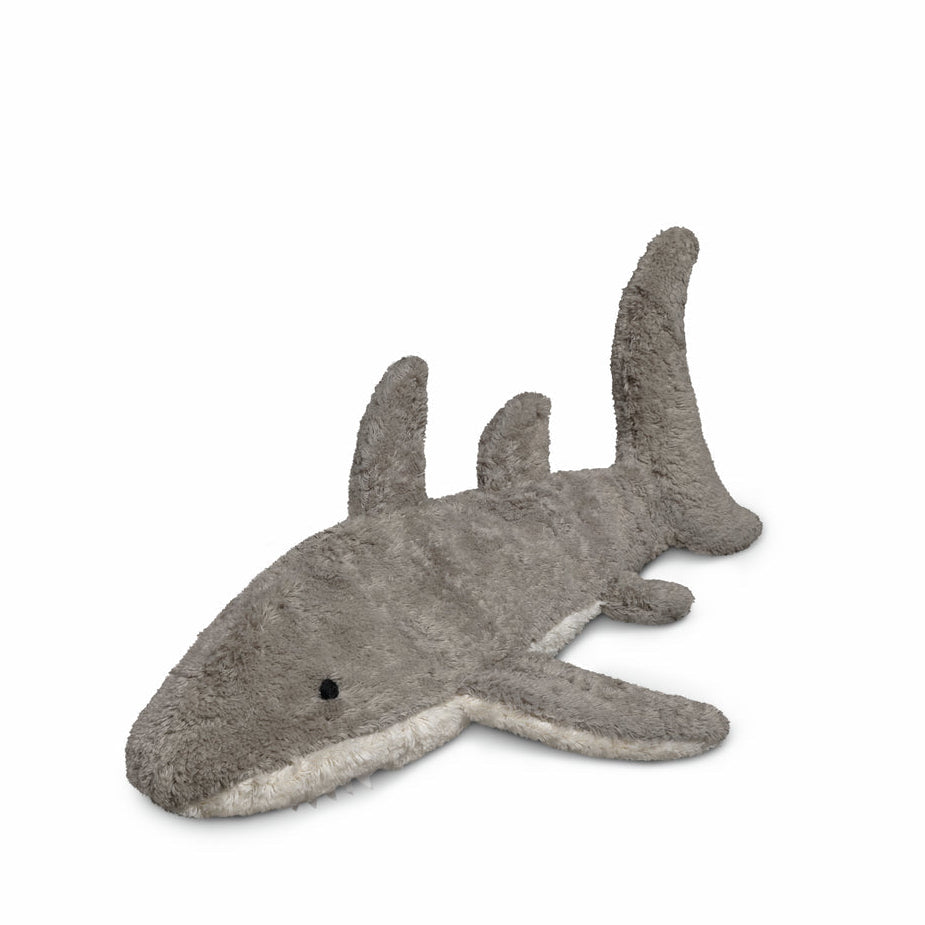 cuddly shark with warming inlet