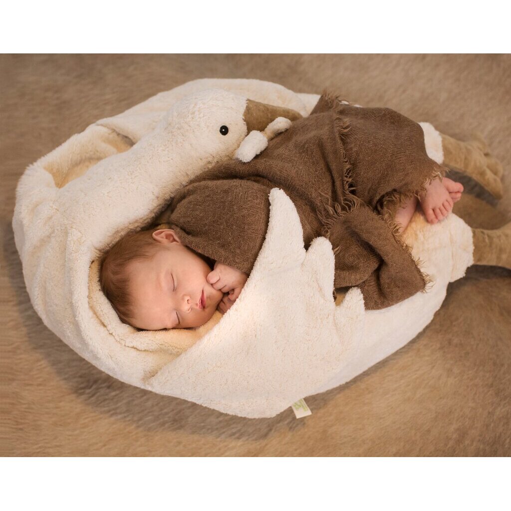 organic cotton & spelt rabbit goose bag chair (special order)