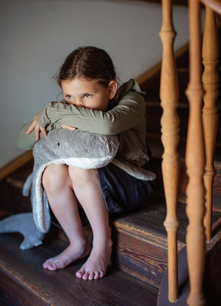 organic cotton & spelt XL shark (special order)