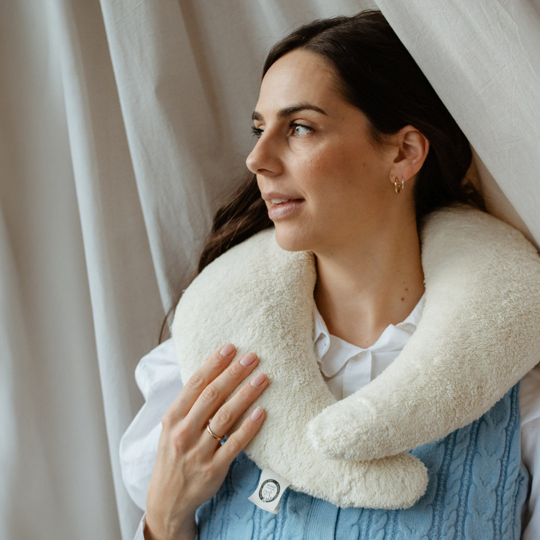 organic cotton nursing &amp; neck cushion