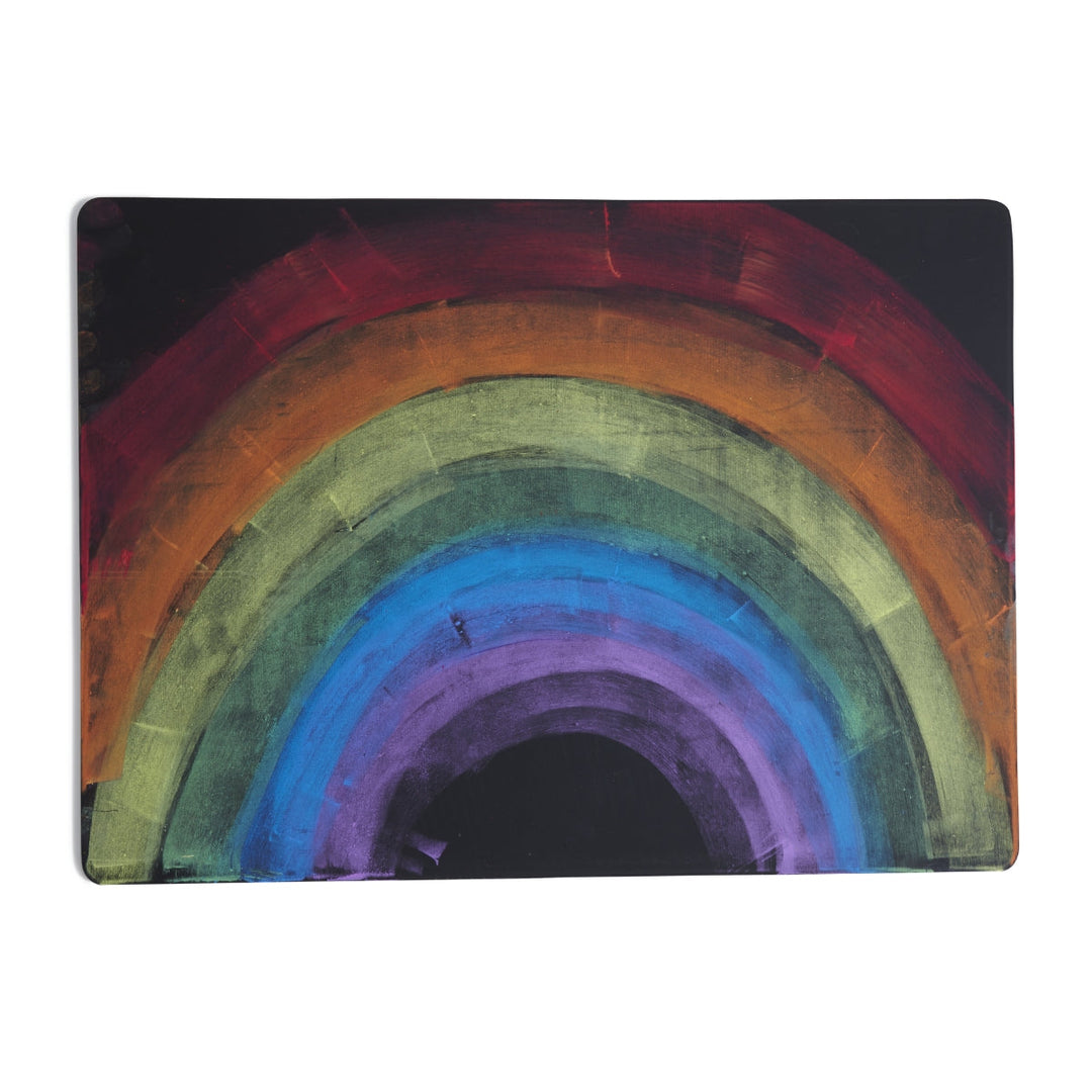 wooden chalkboard