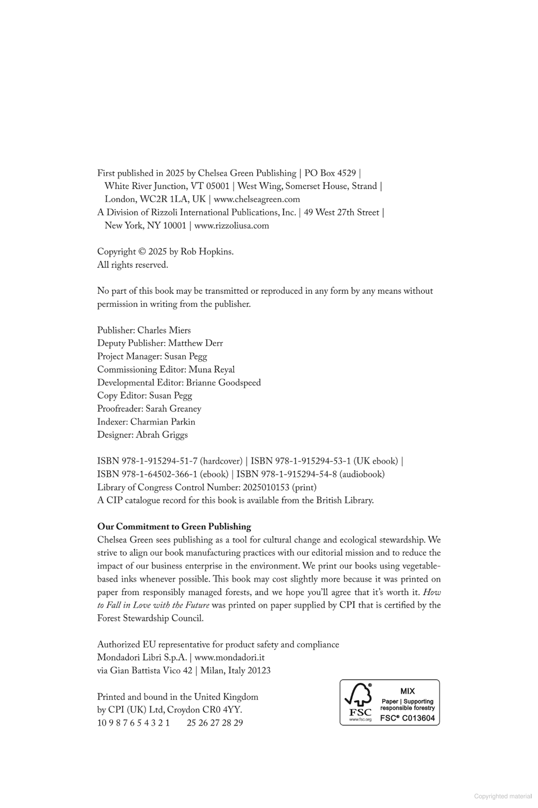 How to Fall in Love with the Future