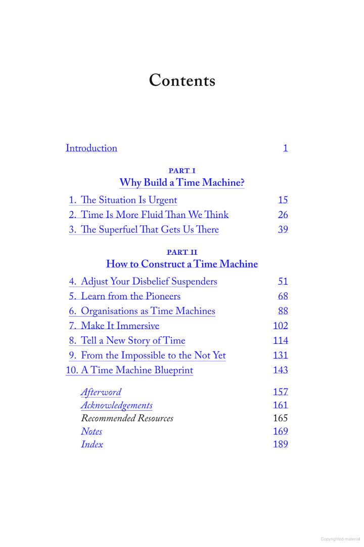 How to Fall in Love with the Future