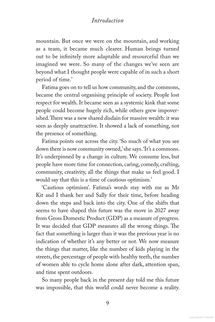 How to Fall in Love with the Future