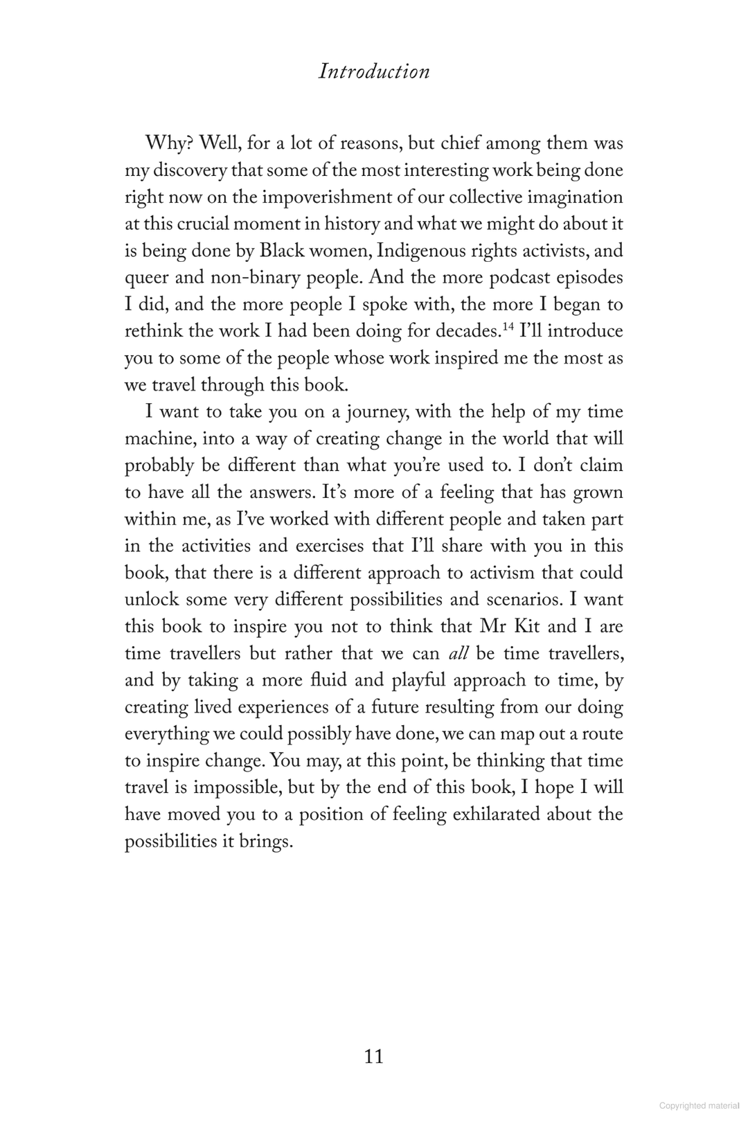 How to Fall in Love with the Future