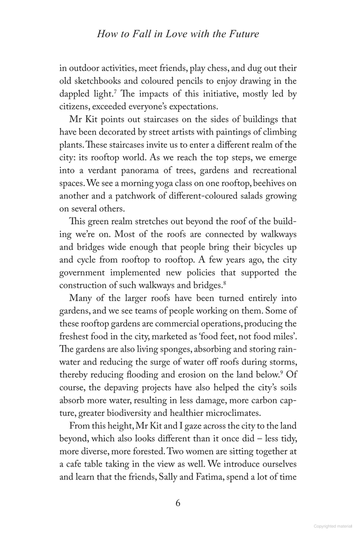 How to Fall in Love with the Future