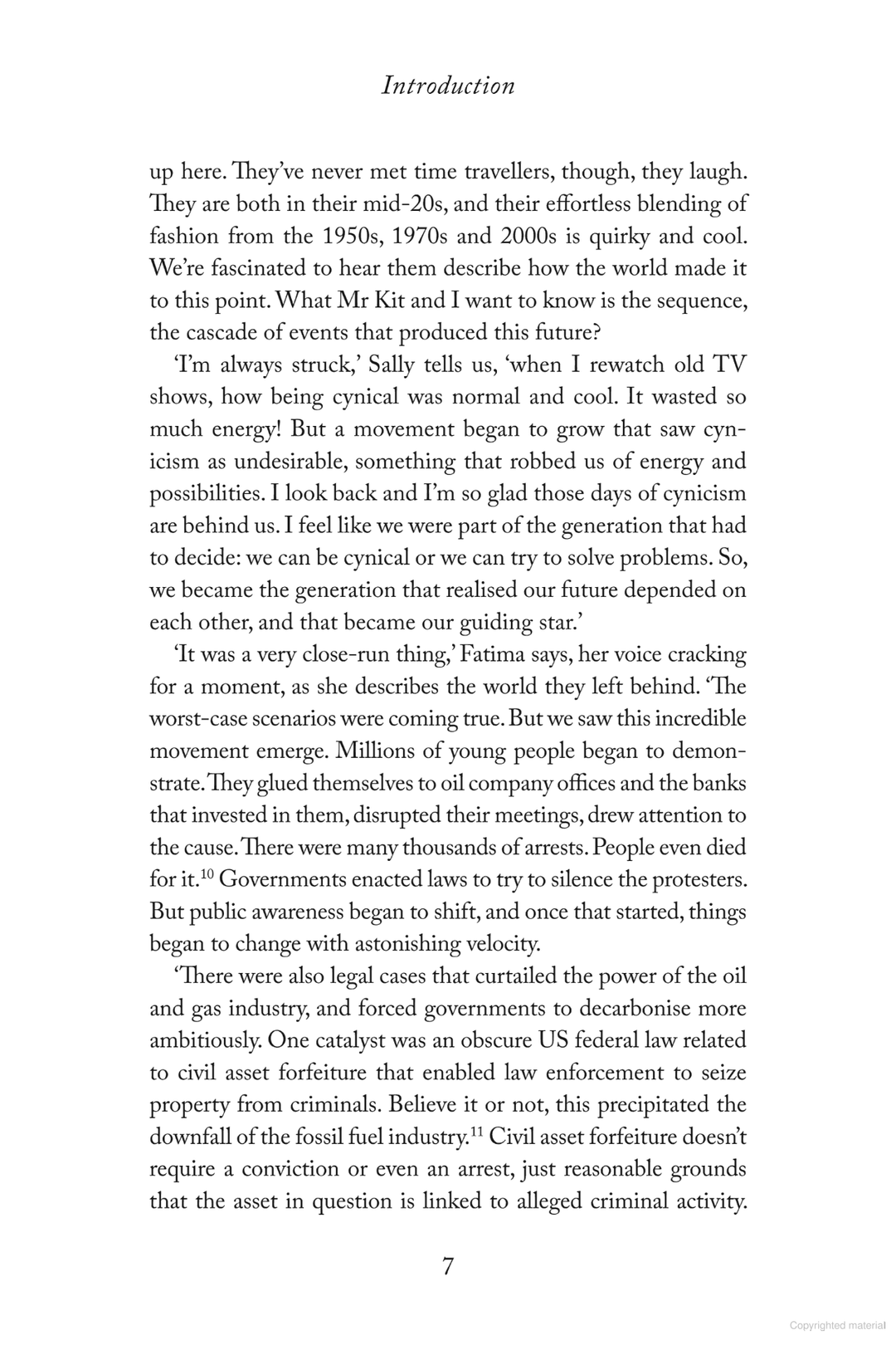 How to Fall in Love with the Future