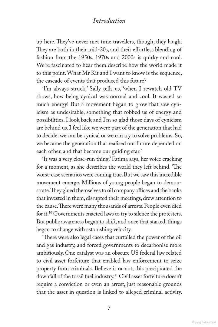 How to Fall in Love with the Future