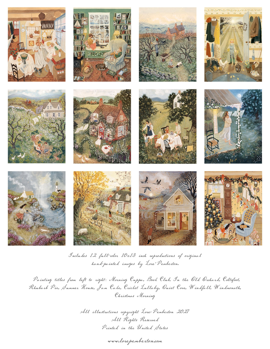 Loré Pemberton 2027 calendar - Tending (pre-order)
