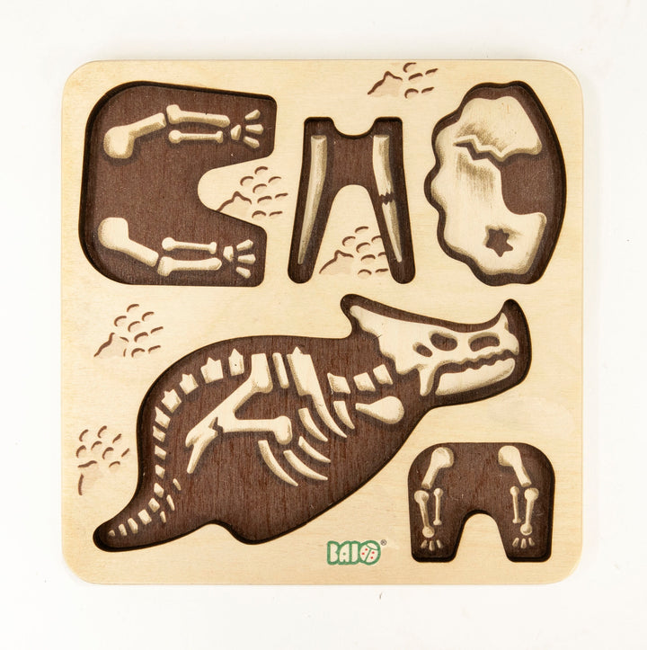 Bajo Paleo Animals Triceratops