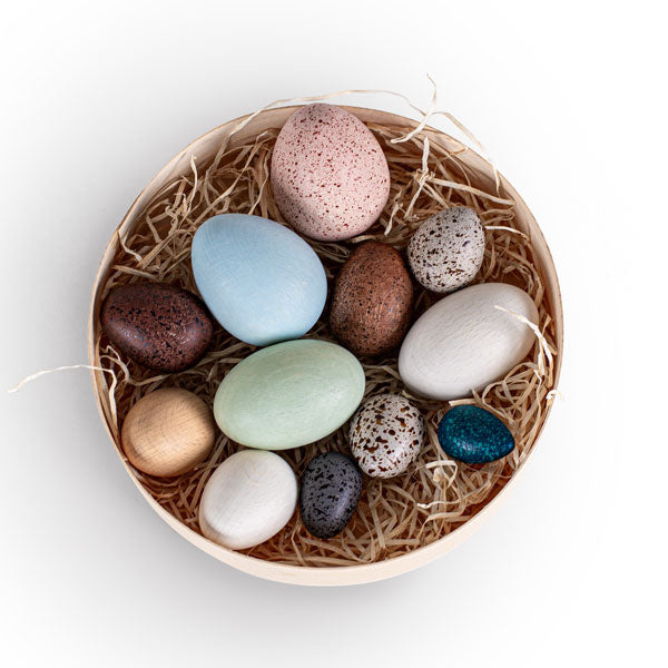 Decorative Wooden Eggs