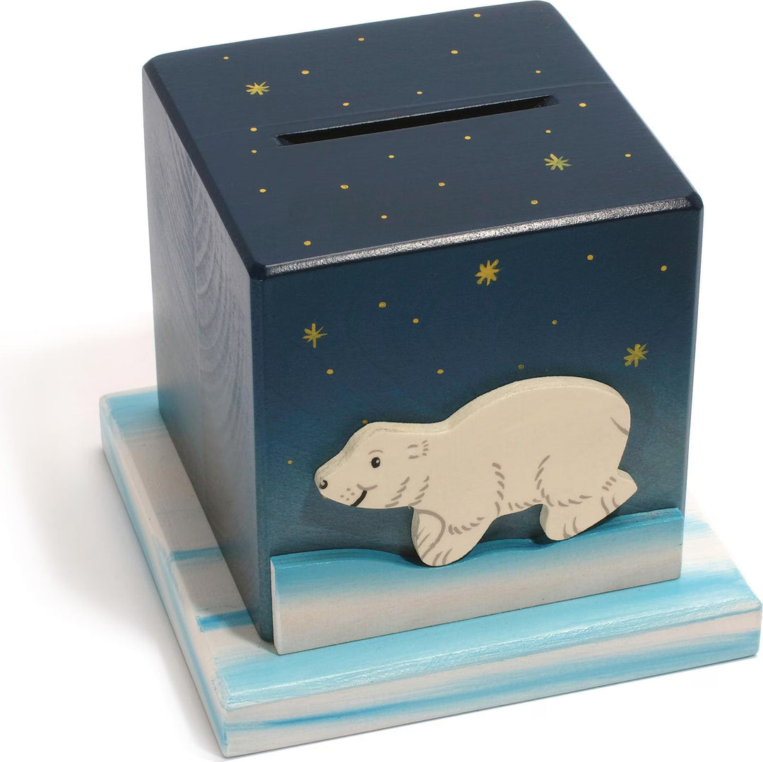 polar bear money box