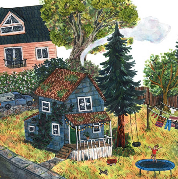 The Blue House
