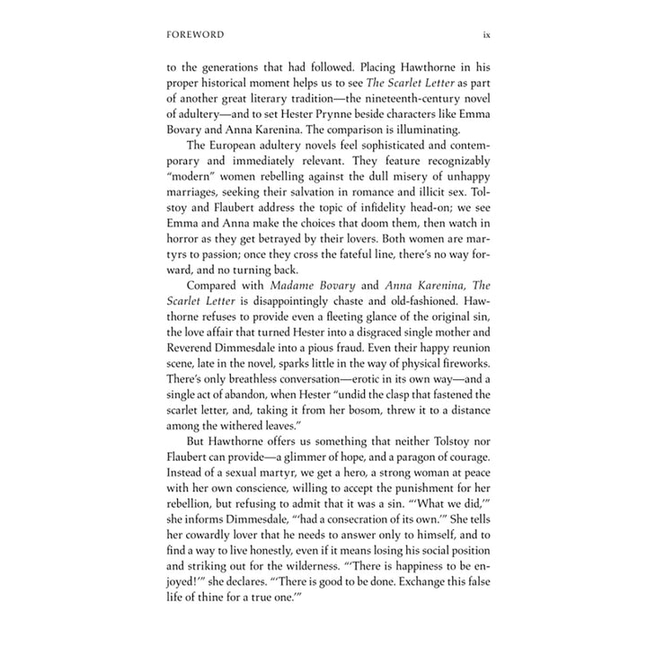 The Scarlet Letter