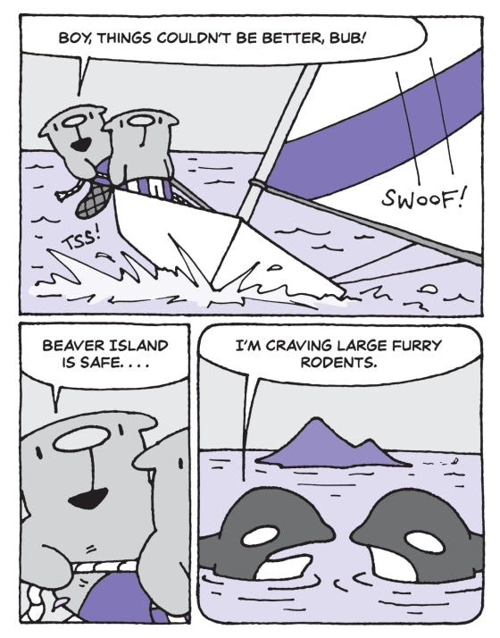 The Flying Beaver Brothers (Book 4) Birds vs Bunnies