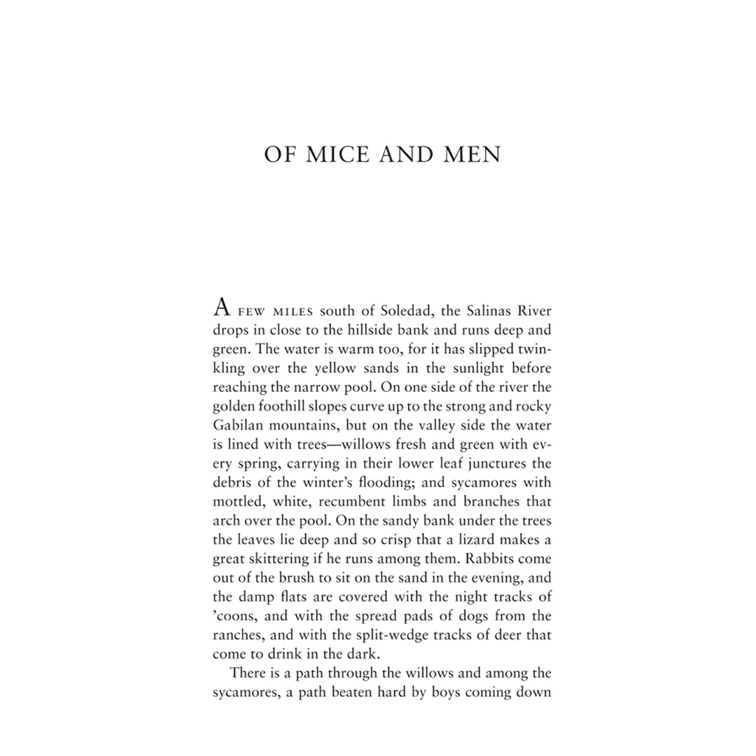 Of Mice and Men