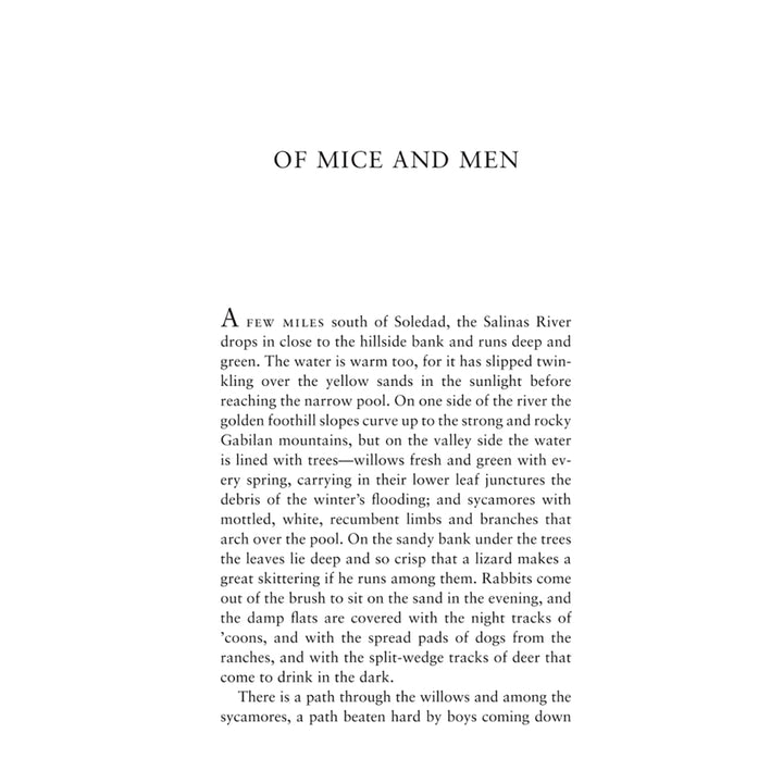 Of Mice and Men