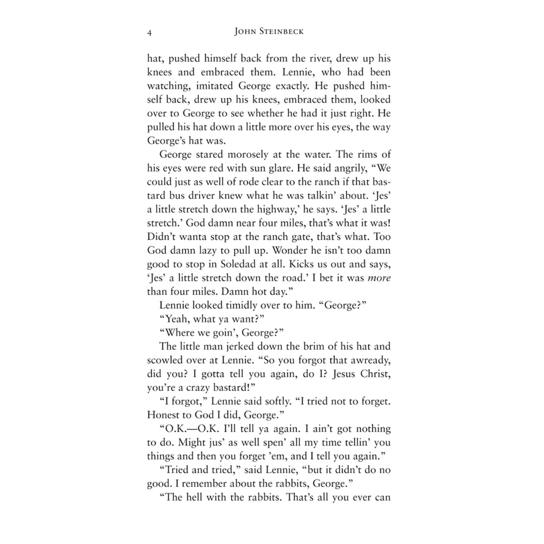 Of Mice and Men
