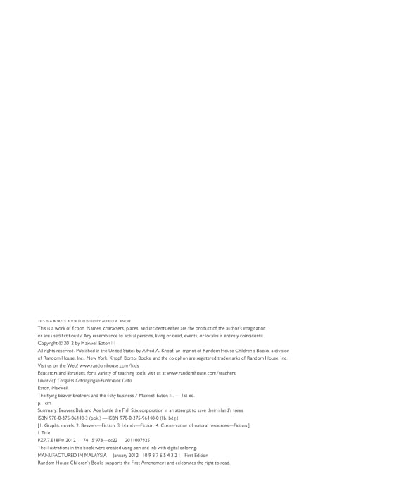 The Flying Beaver Brothers (Book 2) and the Fishy Business