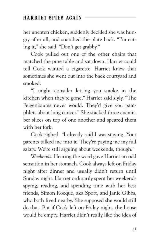 Harriet Spies Again