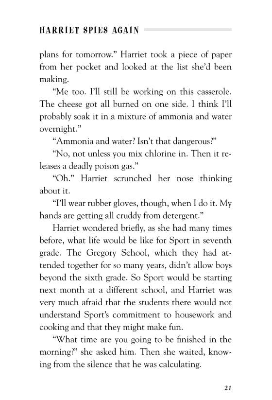 Harriet Spies Again