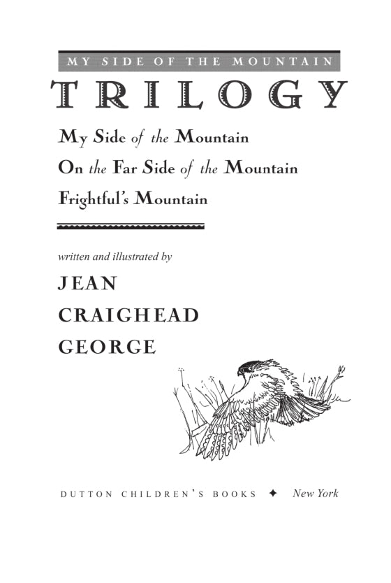 My Side of the Mountain Trilogy