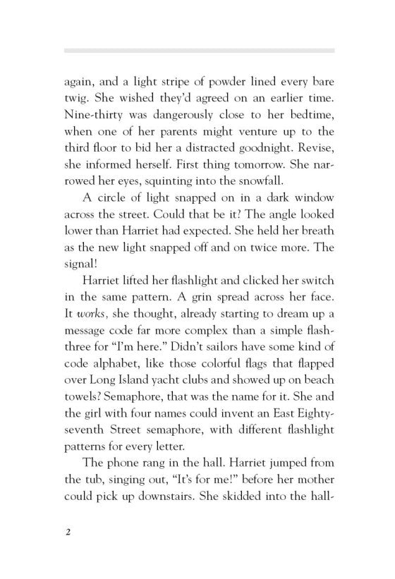 Harriet the Spy, Double Agent