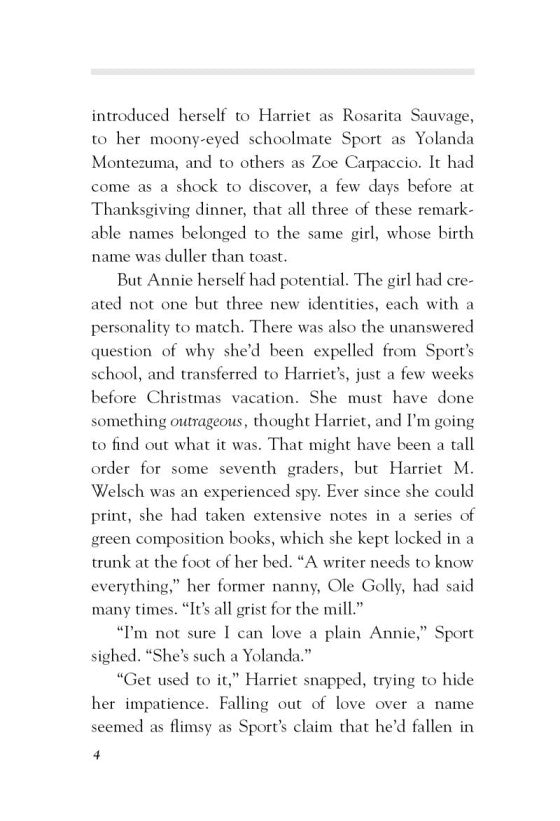 Harriet the Spy, Double Agent