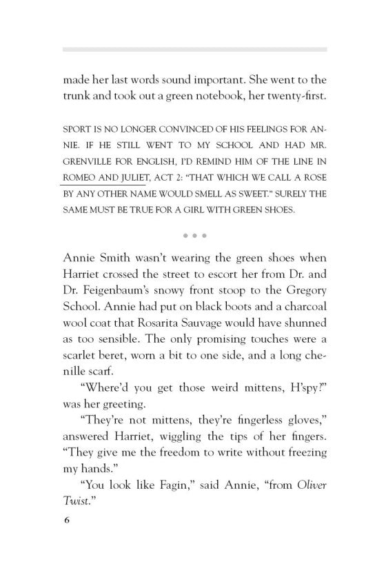 Harriet the Spy, Double Agent