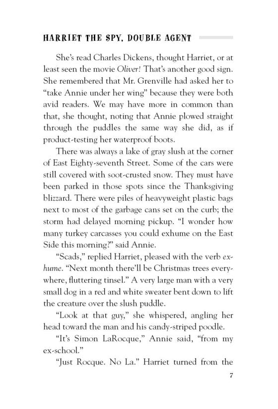 Harriet the Spy, Double Agent