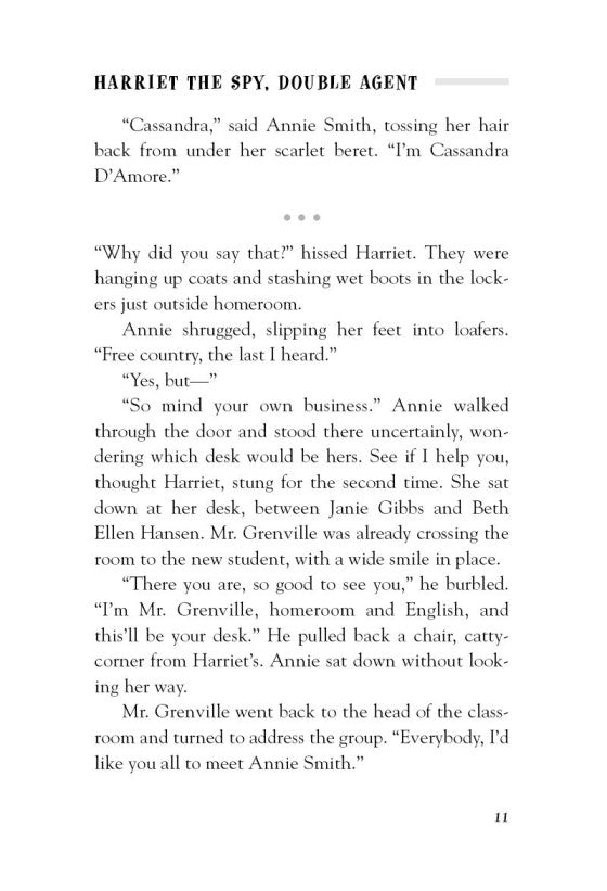 Harriet the Spy, Double Agent