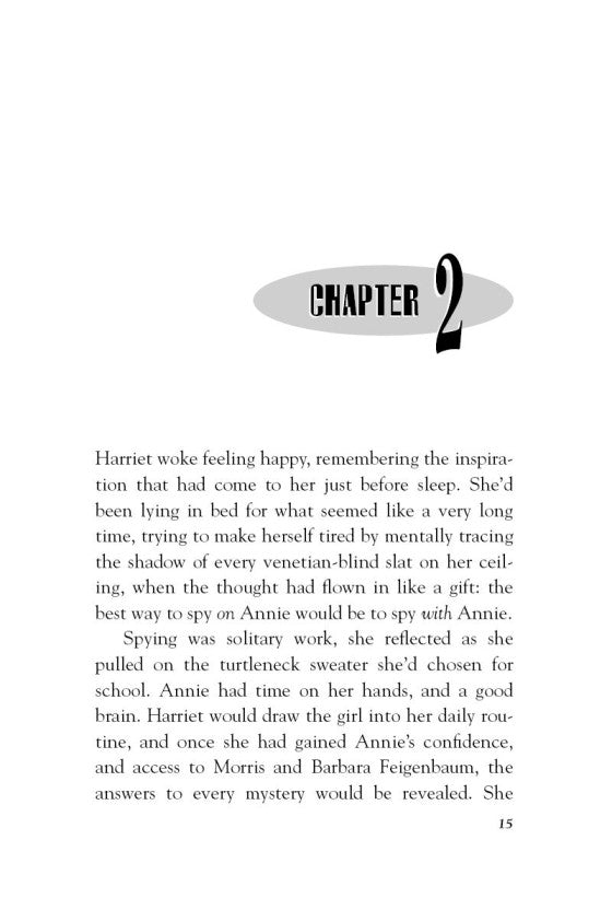 Harriet the Spy, Double Agent