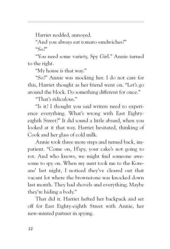 Harriet the Spy, Double Agent