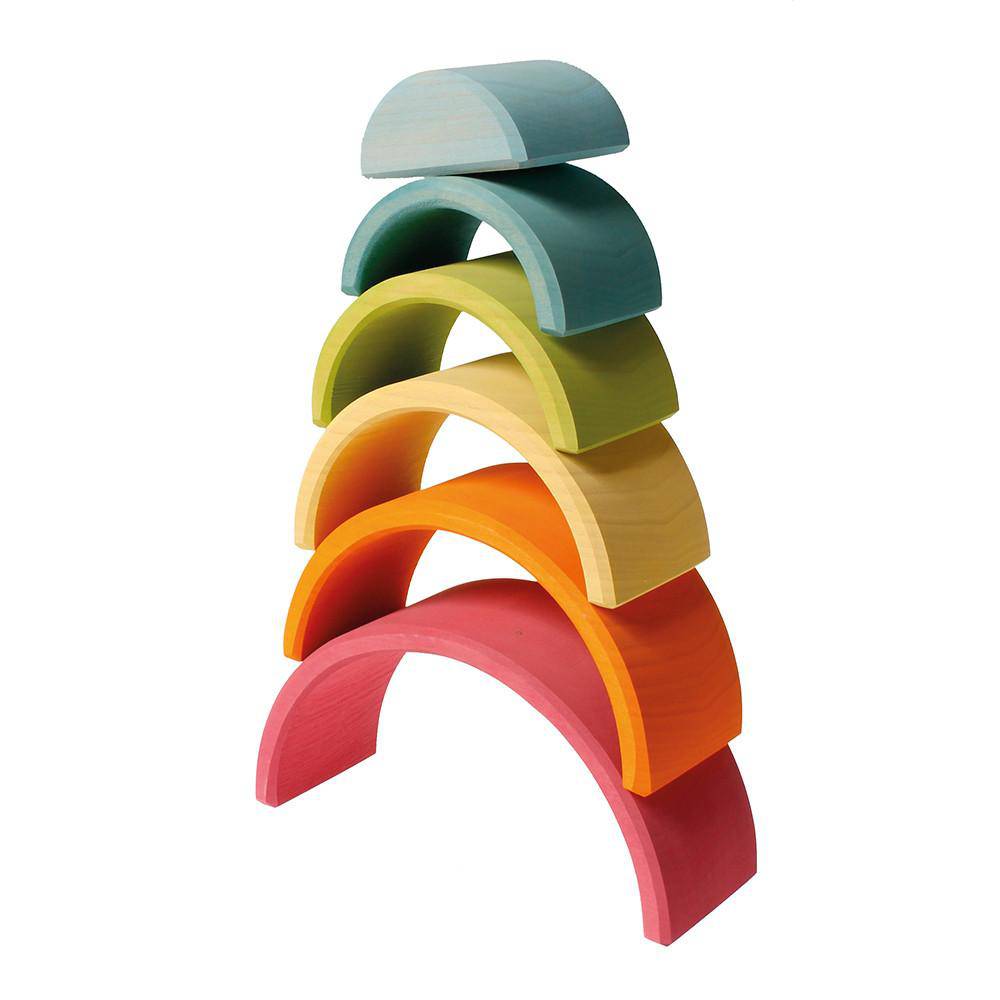 pastel rainbow stacker