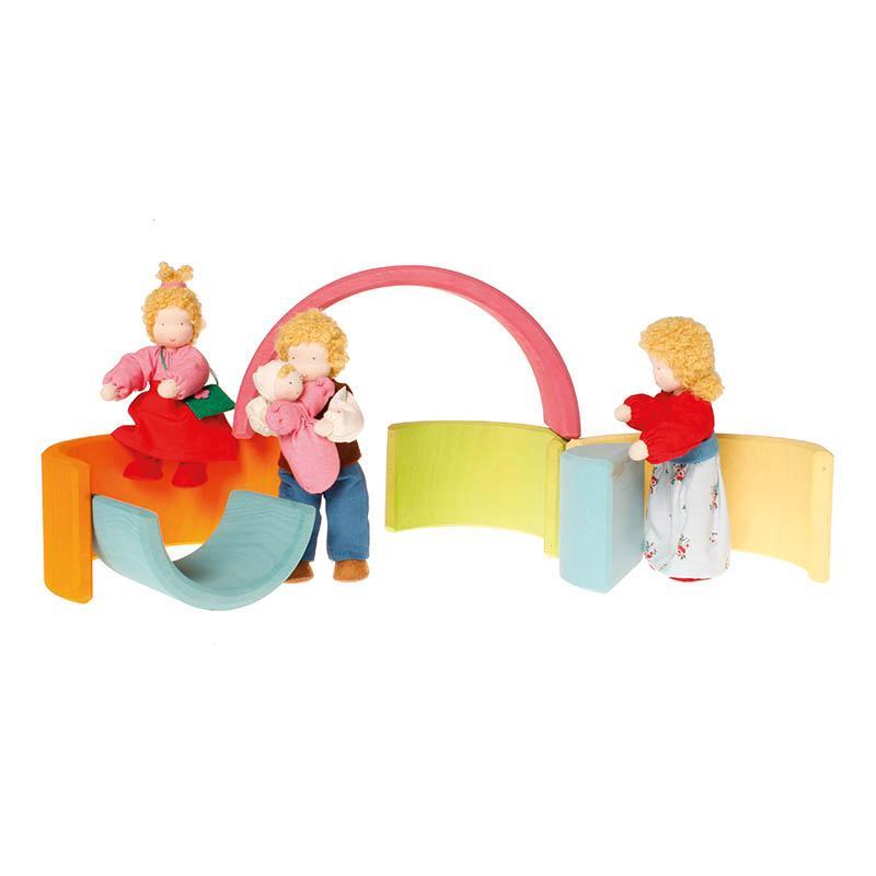 pastel rainbow stacker