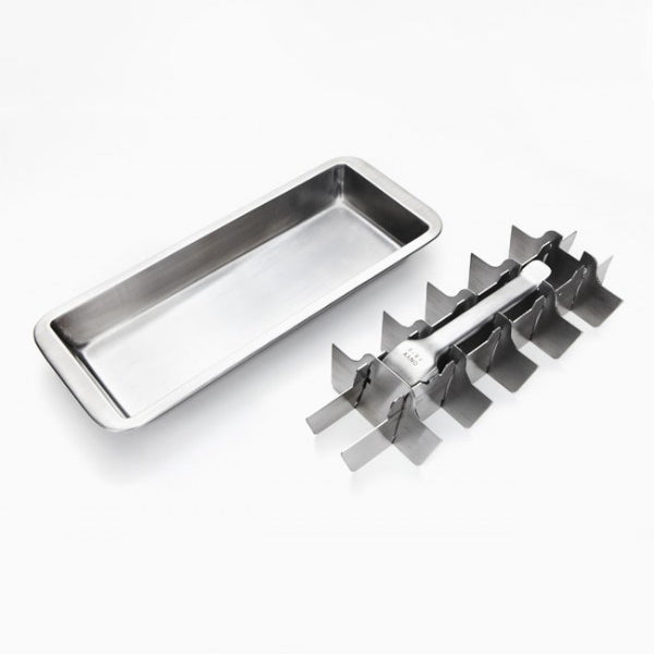 stainless steel ice cube tray