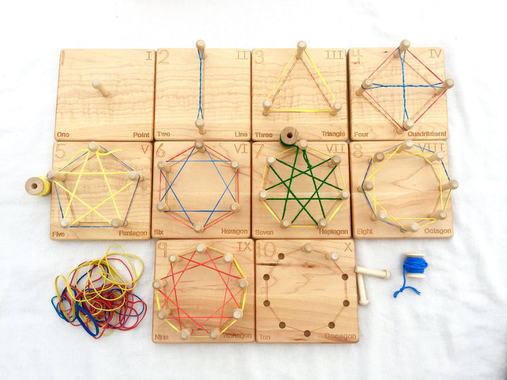 Geometry Cards with Storage Box