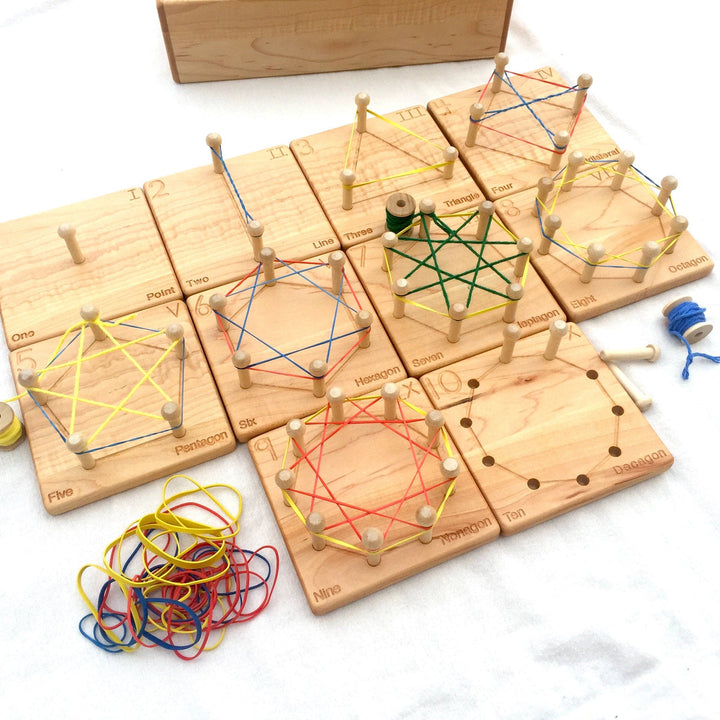 Geometry Cards with Storage Box
