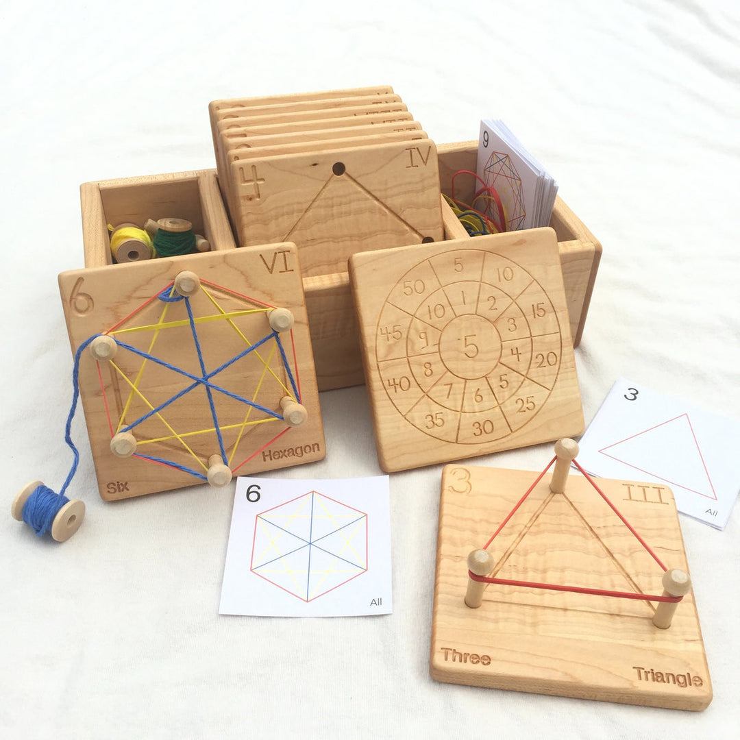 Geometry Cards with Storage Box