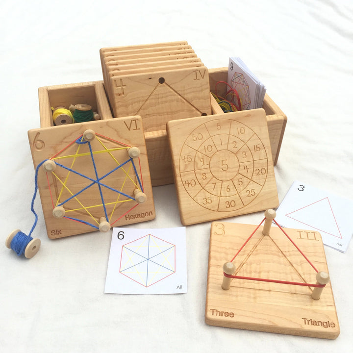 Geometry Cards with Storage Box