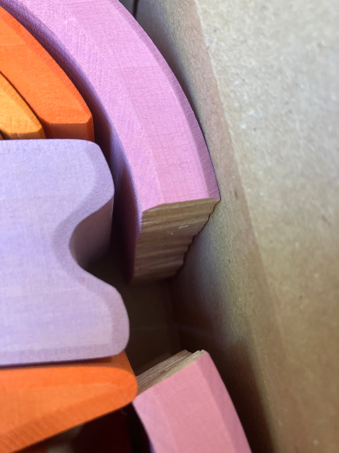 mobile home, pink-orange 14 pcs. (seconds)