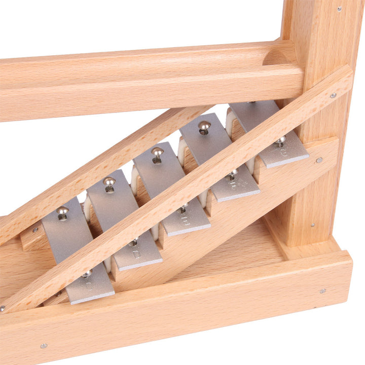 marble run with chimes, natural