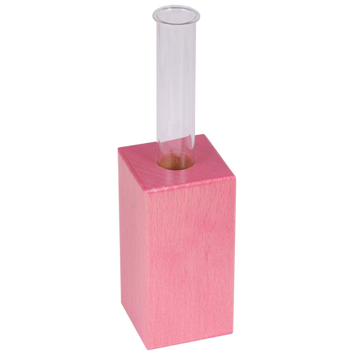 wooden cube vases