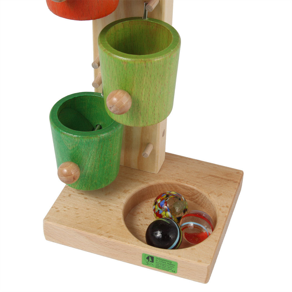 tilting cups tower
