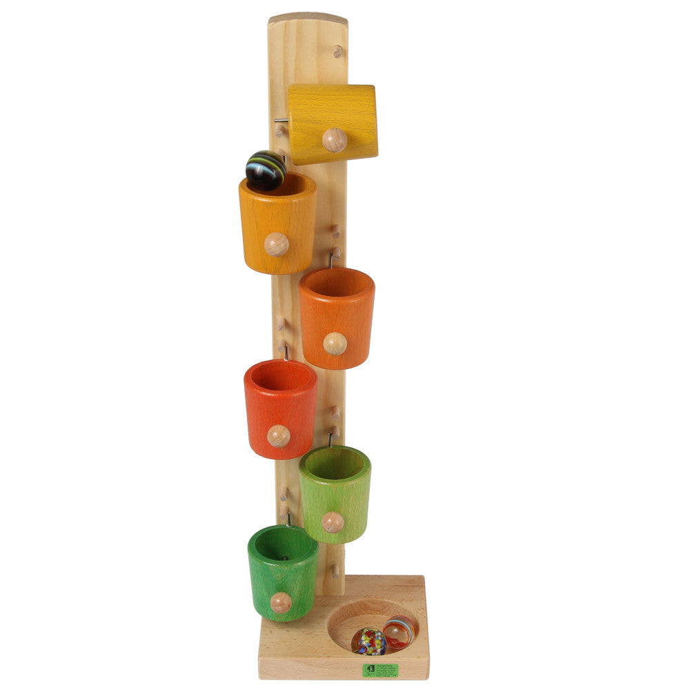 tilting cups tower