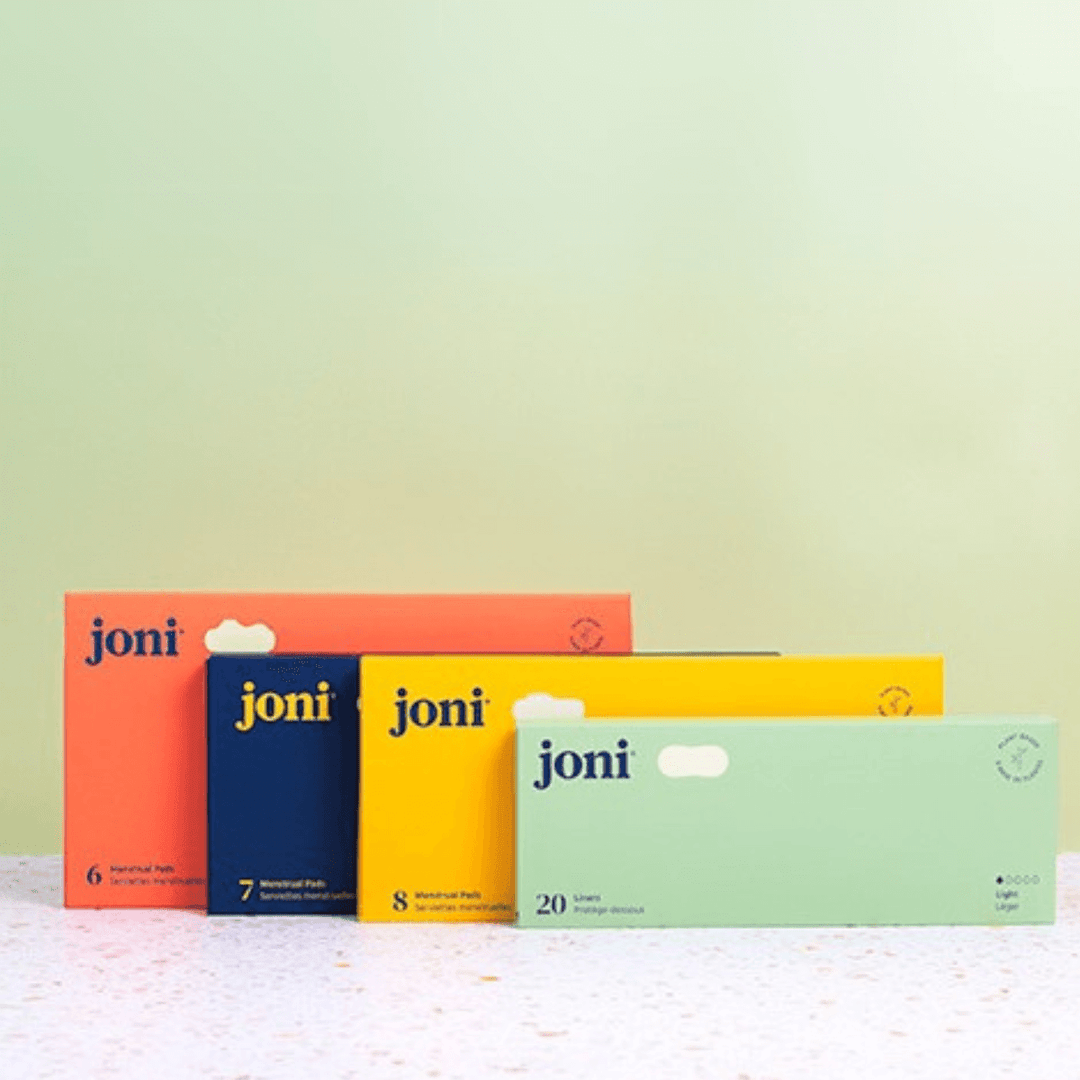 Joni Overnight Pads, plant-based