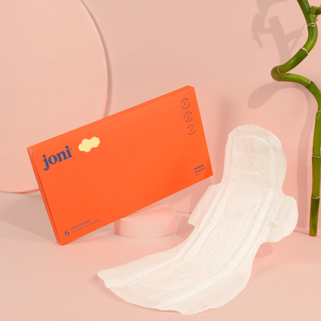 Joni Overnight Pads, plant-based