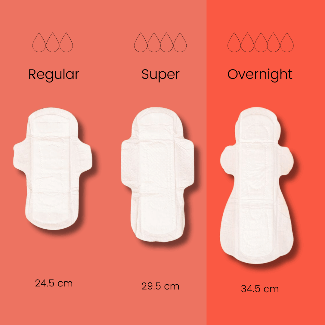 Joni Overnight Pads, plant-based