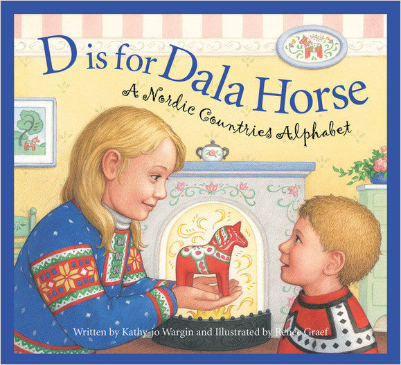 D is for Dala Horse - A Nordic Countries Alphabet